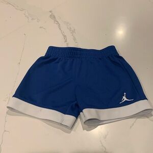 Jordan Blue and White Kids Shorts